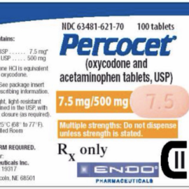 Buy Percocet 7.5/325mg Online - Medic Pharma